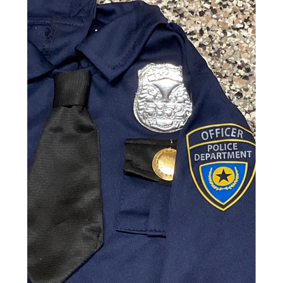 Police Officer toddler pretend play ‎ dress up Costume 18 24 M Policeman outfit - Picture 6 of 9